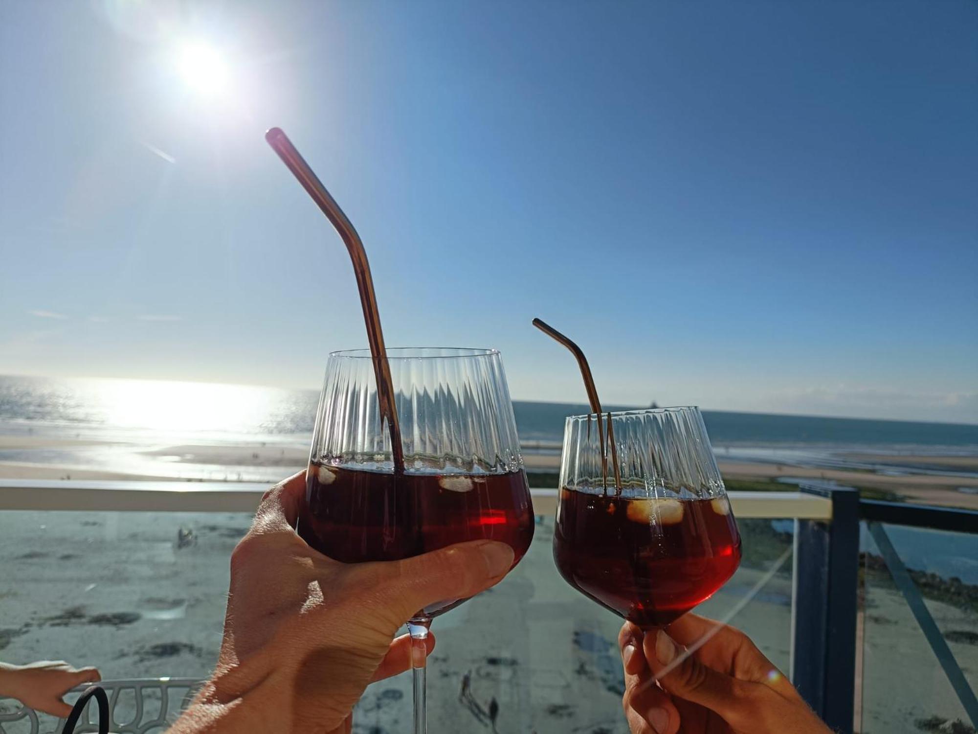 La Terrasse Du Grand Bleu A Wimereux Eksteriør bilde